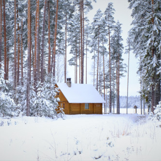 Talv Haudamäe puhkemaja